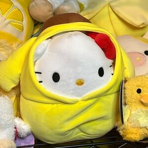 Hello Kitty in Pompompurin Hoodie